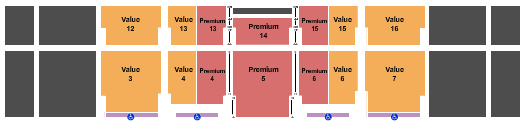 Veterans Memorial Stadium - Lawrence DCI Seating Chart
