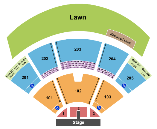 Veterans United Home Loans Amphitheater seating chart event tickets center