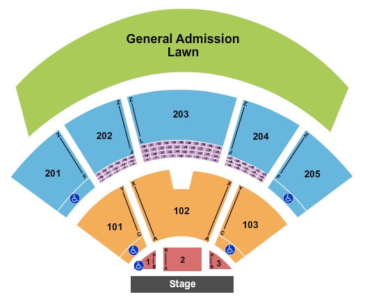 United Home Loans Amphitheater Seats Virginia Beach