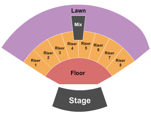 Vetter Stone Amphitheatre Endstage Floor Seating Chart