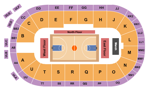 Viaero Event Center Harlem Globetrotters Seating Chart