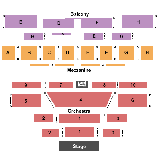 Arcadia Theater Seating Chart