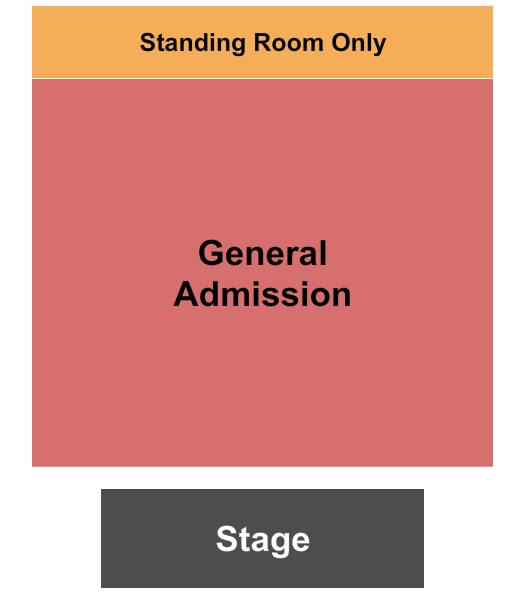 Victoria Theater at Apollo Theater - New York GA/SRO Seating Chart