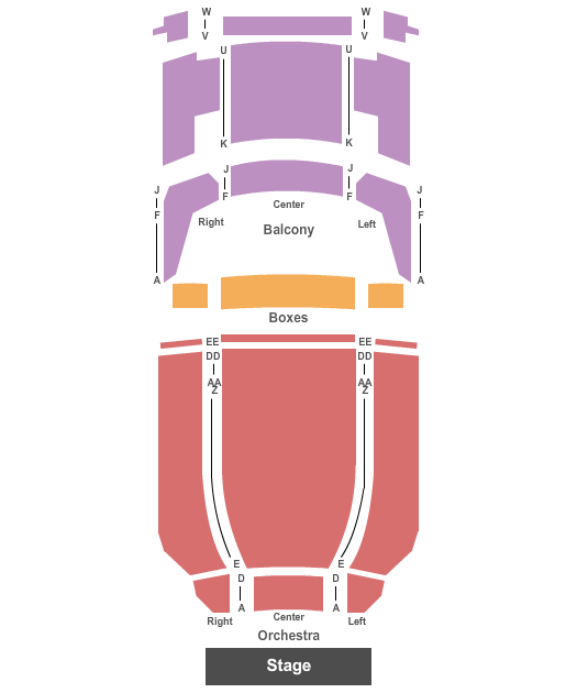 Victory Theater Seating Chart