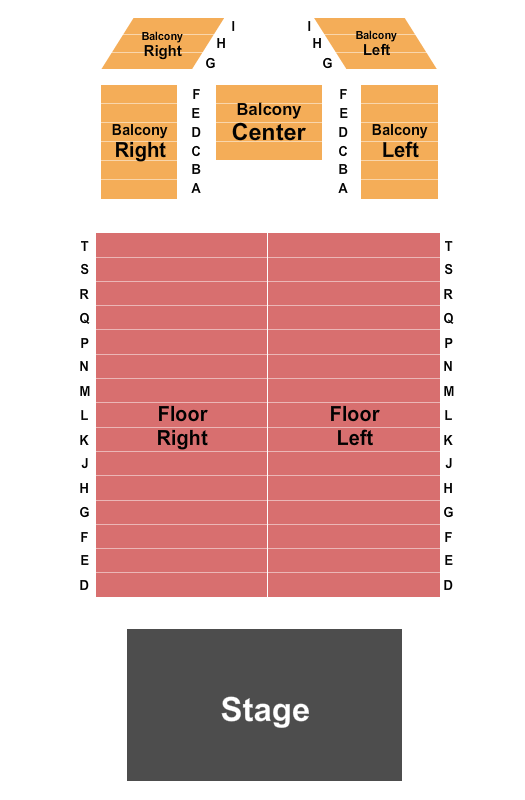 Victory Theater - AR Endstage Seating Chart
