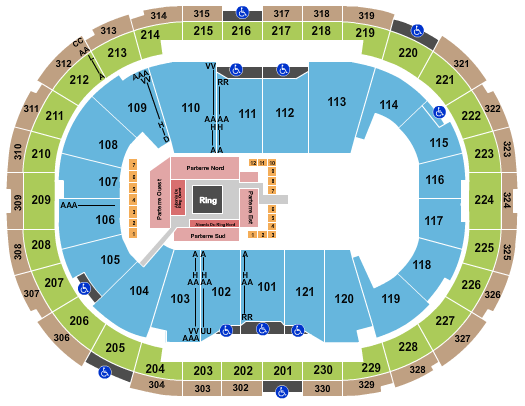 Centre Videotron Boxing Seating Chart