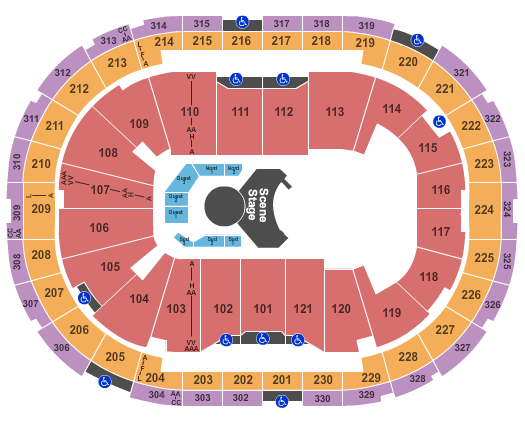 Centre Videotron Cirque Ovo Seating Chart