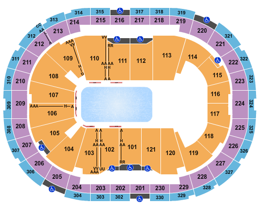 Centre Videotron Cirque du Soleil - Crystal Seating Chart