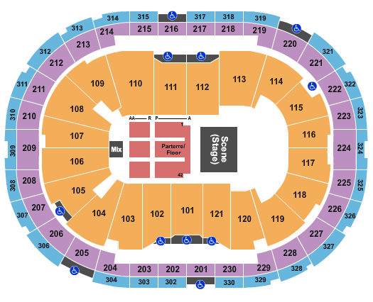 Centre Videotron Dirty Dancing Seating Chart