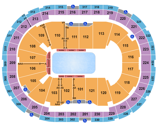 Centre Videotron Disney on Ice 2 Seating Chart