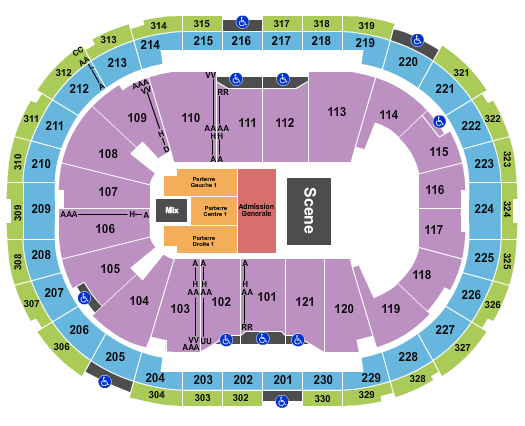 Centre Videotron Godsmack Seating Chart