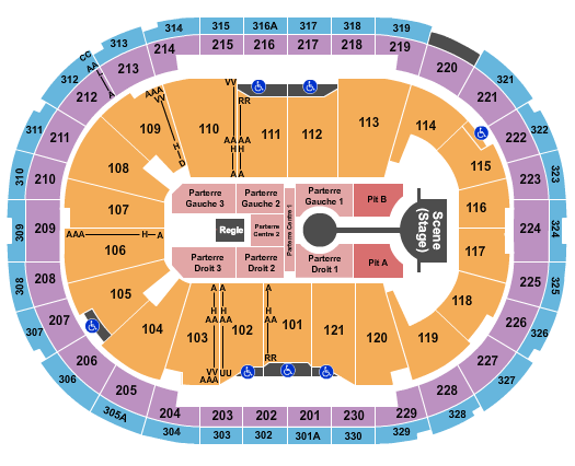 Centre Videotron Imagine Dragons 2022 Seating Chart