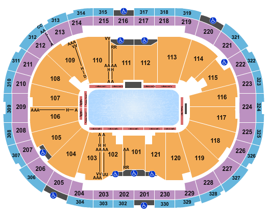 Centre Videotron Rock The Rink Seating Chart