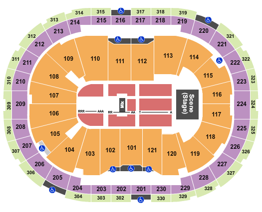 Centre Videotron Rod Stewart Seating Chart