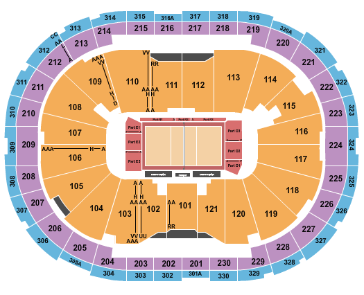 Centre Videotron Volleyball Seating Chart