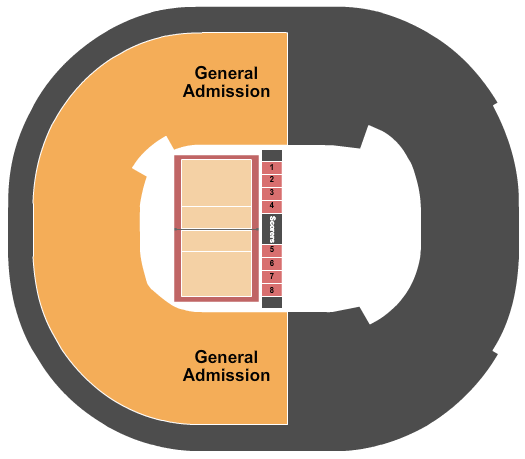 Viejas Arena At Aztec Bowl AVP Volleyball Seating Chart