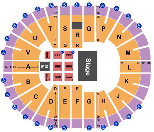 Viejas Arena At Aztec Bowl Barry Manilow Seating Chart