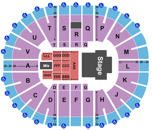 Viejas Arena At Aztec Bowl Chris Brown Seating Chart
