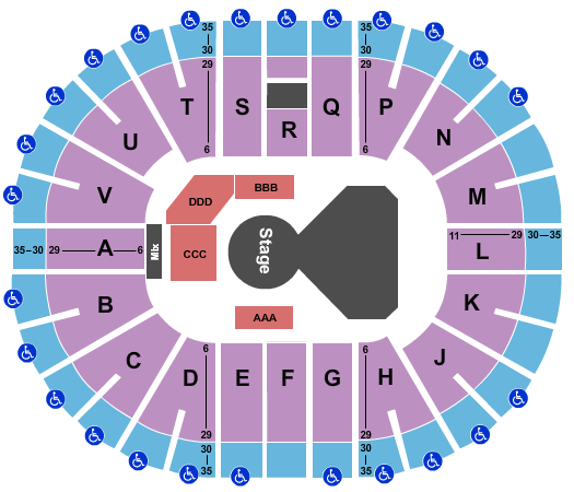 Viejas Arena At Aztec Bowl Cirque Du Soleil: OVO Seating Chart