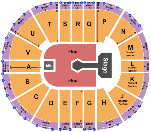 Viejas Arena At Aztec Bowl Don Toliver Seating Chart