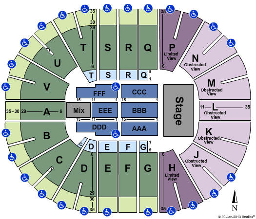 Viejas Arena At Aztec Bowl Fleetwood Mac Seating Chart