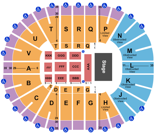 Viejas Arena At Aztec Bowl Full House Seating Chart
