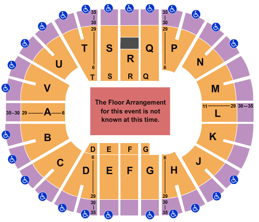 Viejas Arena At Aztec Bowl Generic Floor Seating Chart