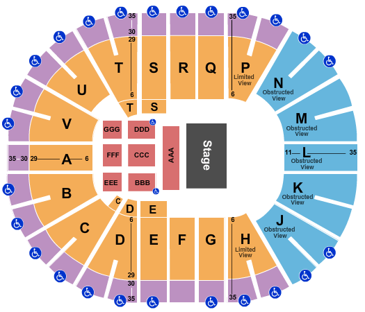 Viejas Arena At Aztec Bowl Kat Williams Seating Chart