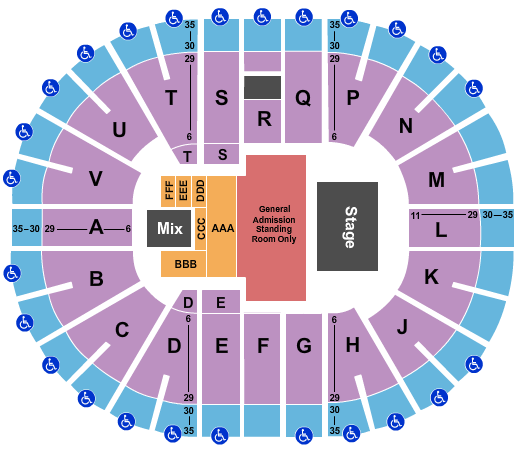 Viejas Arena At Aztec Bowl Miranda Lambert Seating Chart