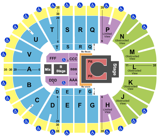 Viejas Arena At Aztec Bowl NKOTB Seating Chart
