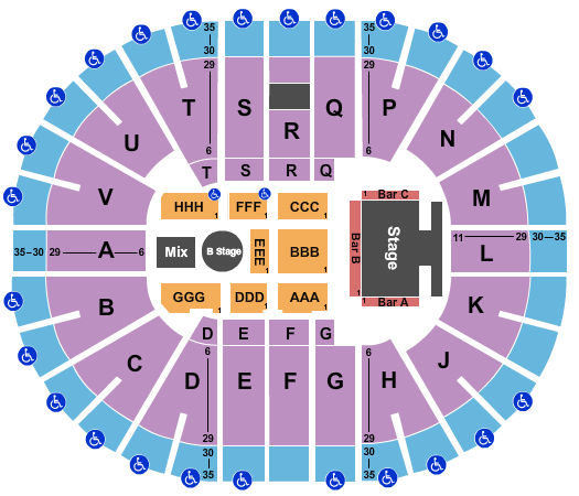 Viejas Arena At Aztec Bowl New Kids On The Block Seating Chart