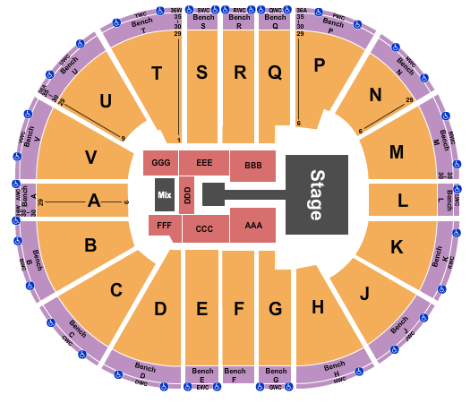 Viejas Arena At Aztec Bowl Nicki Minaj Seating Chart