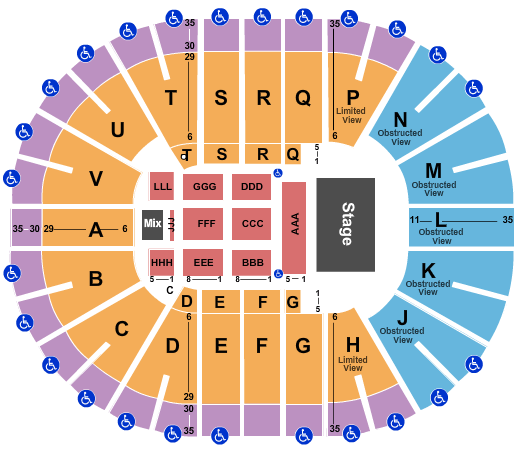Viejas Arena At Aztec Bowl Rihanna Seating Chart
