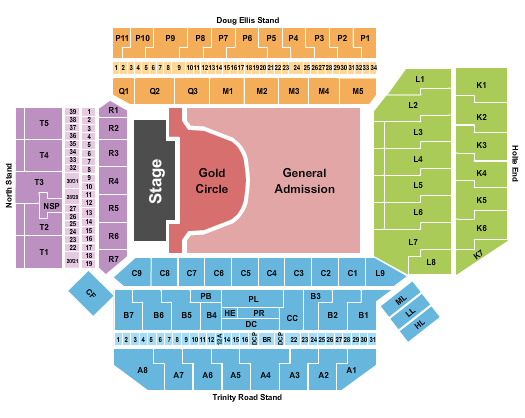 Villa Park Endstage Gold Circle Seating Chart