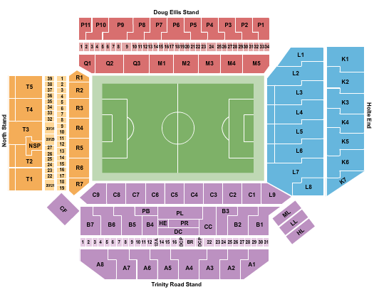 Villa Park Soccer Seating Chart