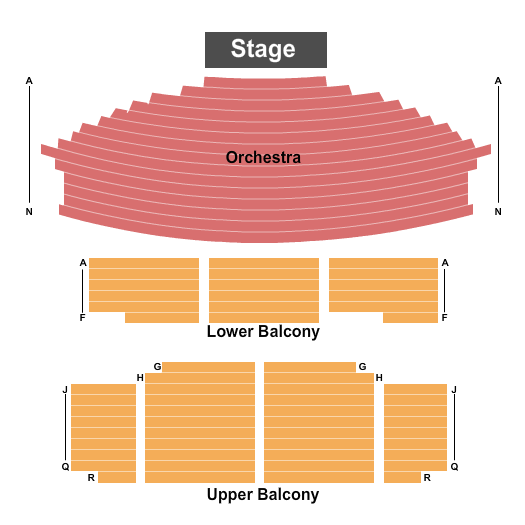 Viterbo University Fine Arts Center End Stage Seating Chart
