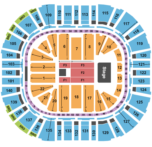 Delta Center Bon Jovi Seating Chart