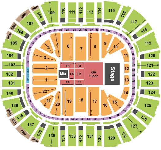 Utah Jazz Arena Seating Map : Utah Jazz Seating Chart Vivint Smart Home ...