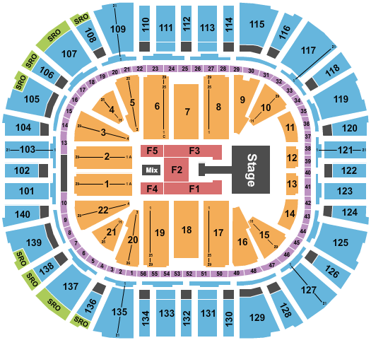 Delta Center Def Leppard With ZZ Top Seating Chart