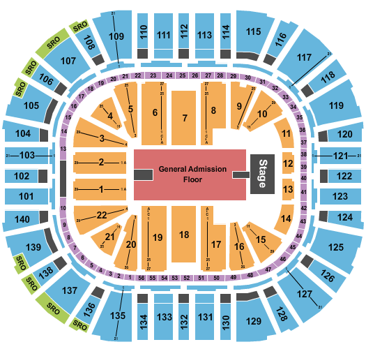 Delta Center Foo Fighters Seating Chart