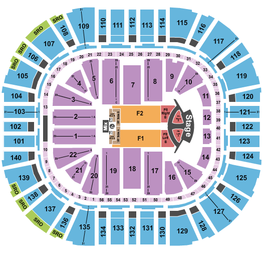 Delta Center Jonas Brothers Seating Chart