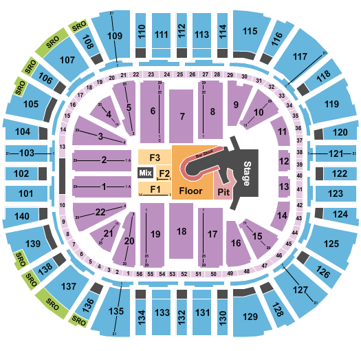 Vivint Arena Salt Lake City Seating Chart