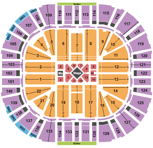 Delta Center Kevin Hart Seating Chart