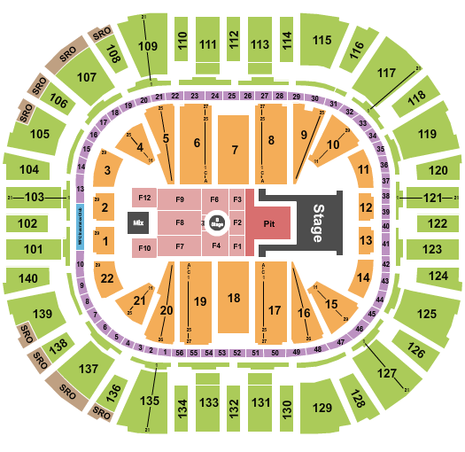 Delta Center - Lil Baby Seating Chart | Cheapo Ticketing