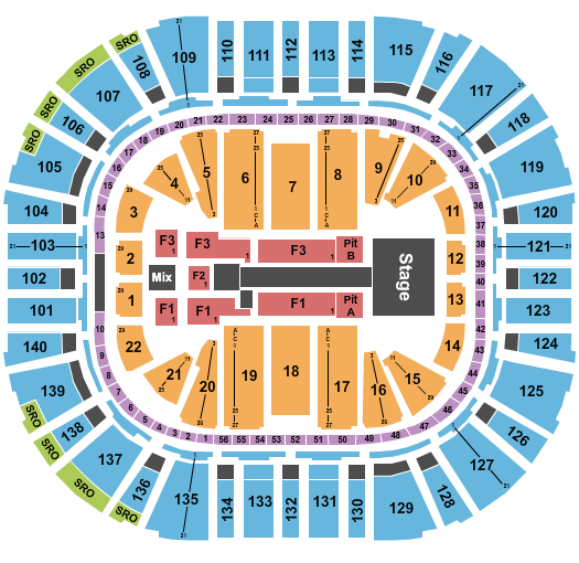 Delta Center Maroon 5 Seating Chart