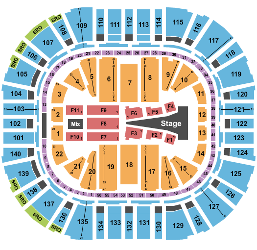 Delta Center Sam Smith Seating Chart