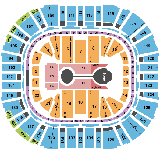 Delta Center Shawn Mendes-2 Seating Chart