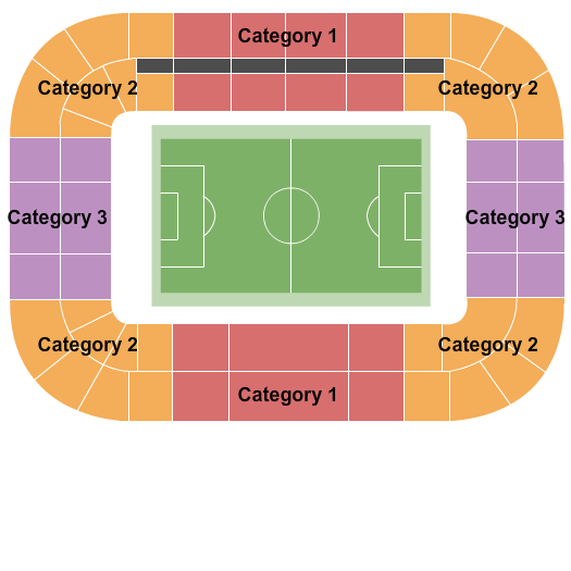 Vodafone Park - Istanbul Soccer Seating Chart