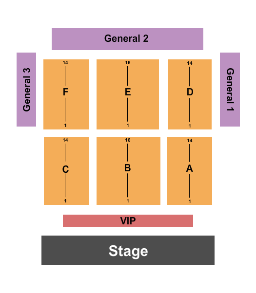 Volcanoes Stadium Concert Seating Chart