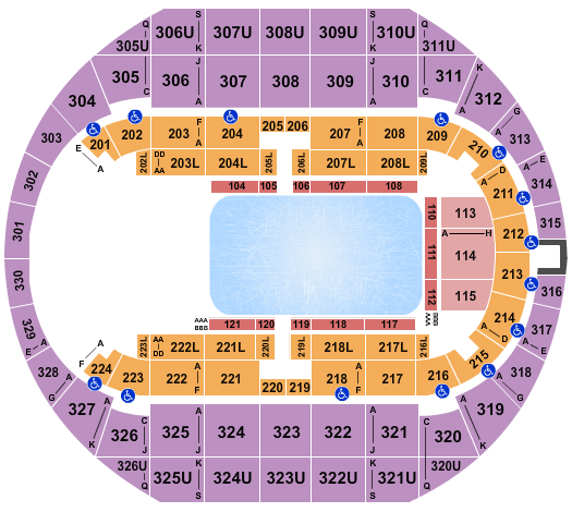 Propst Arena At the Von Braun Center Cirque Axel Seating Chart